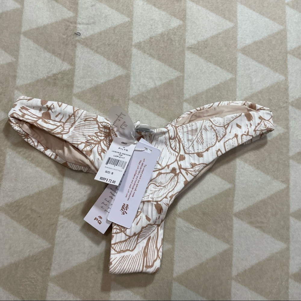 PQ SWIM Laguna Palms Balcony Bikini Bottoms